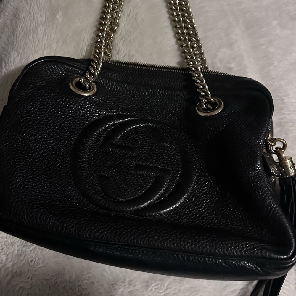 SOLD - Gucci Soho Chain Shoulder Bag